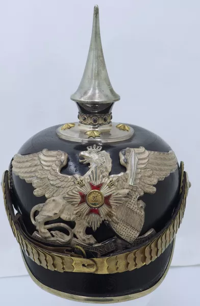 Baden 109th Leib Infantry Officer Pickelhaube Visuel 1 principal